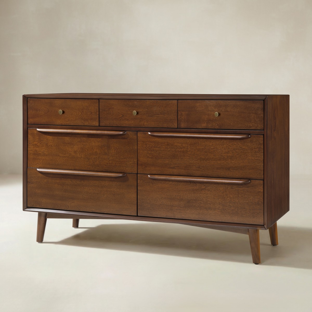 Ileanna Mid-century Modern 7-Drawer Dresser