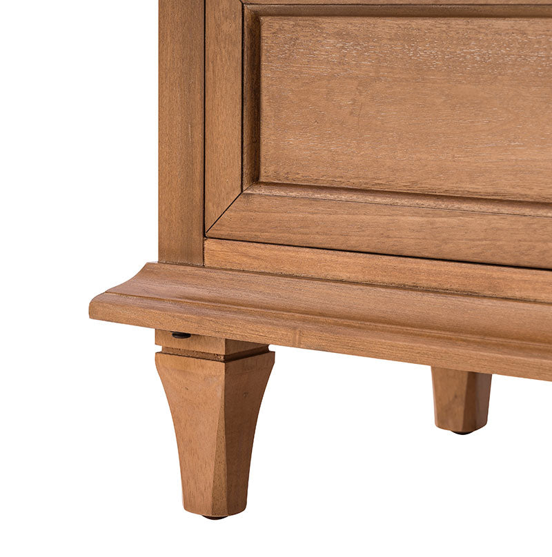 Mornay Transitional Solid Wood 5-Drawer Dresser