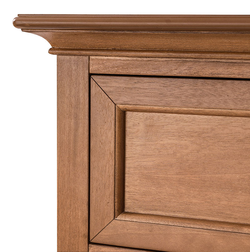 Mornay Transitional Solid Wood 5-Drawer Dresser