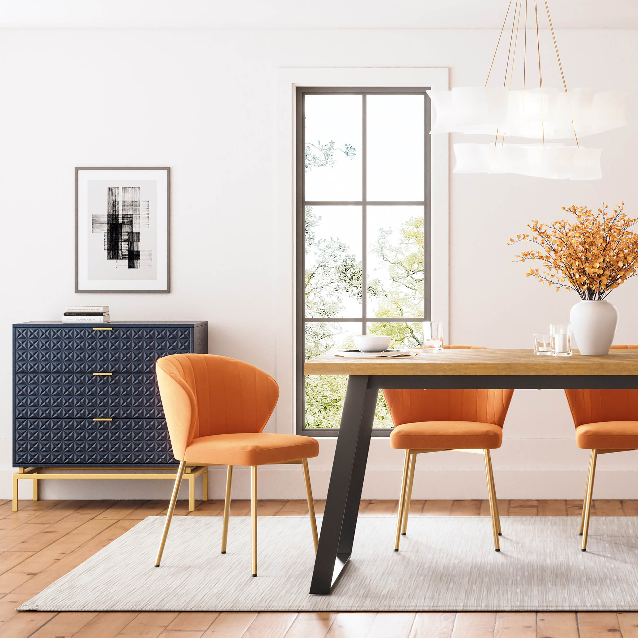 DTSD0758-WAL_CHM6125A-ORANGE_SCSD0734-NAVY_Dining_Room_1_1