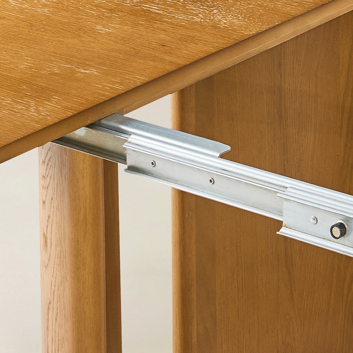 CURVAN Mid-century Modern Extendable Dining Table