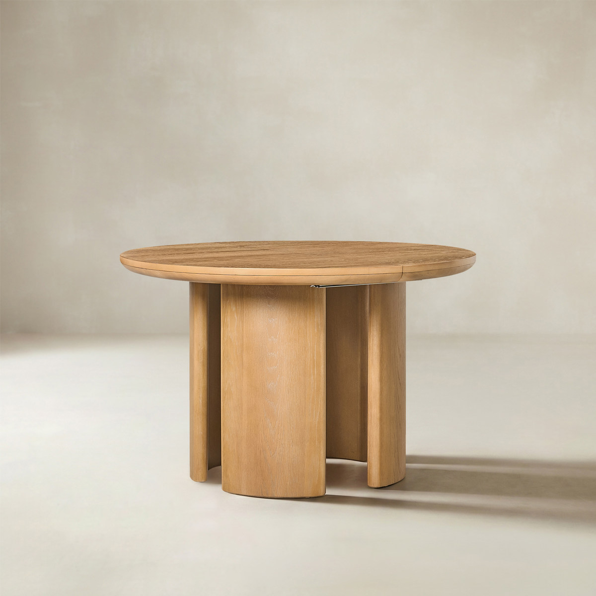 CURVAN Mid-century Modern Extendable Dining Table