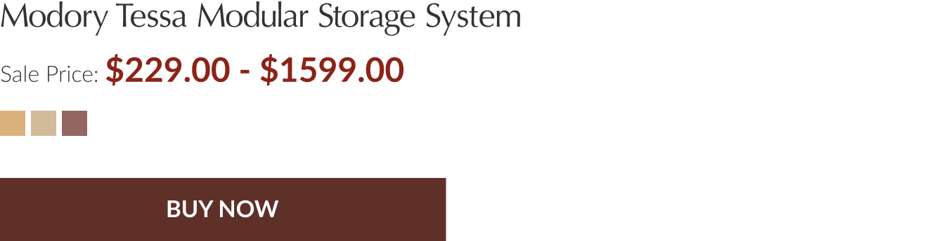 Modory Tessa Modular Storage System