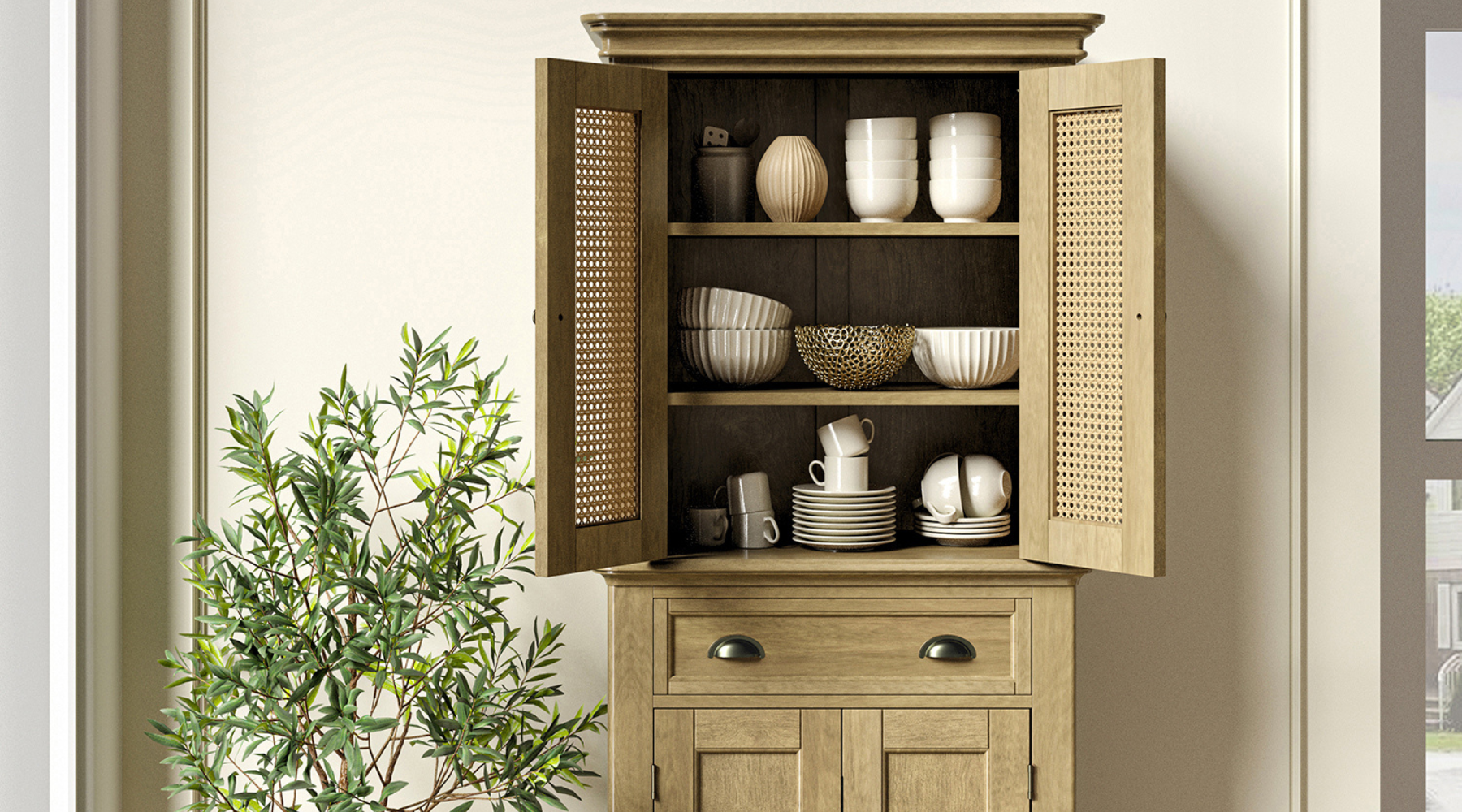 5 Ways to Infuse Your Home with Farmhouse Charm using Wooden Furniture from Hulala Home
