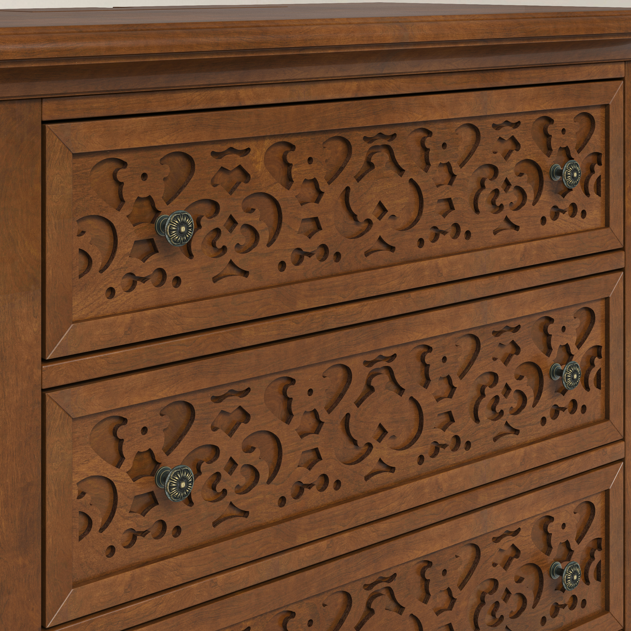 Colombo 3-Drawer End Table with Built-In Outlets(Optional Types)