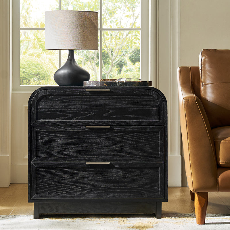 Albert Yanick 3-Drawer End Table