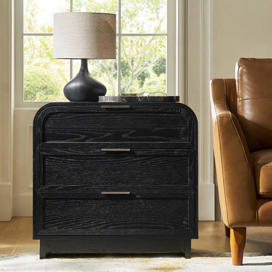 Albert Yanick 3-Drawer End Table