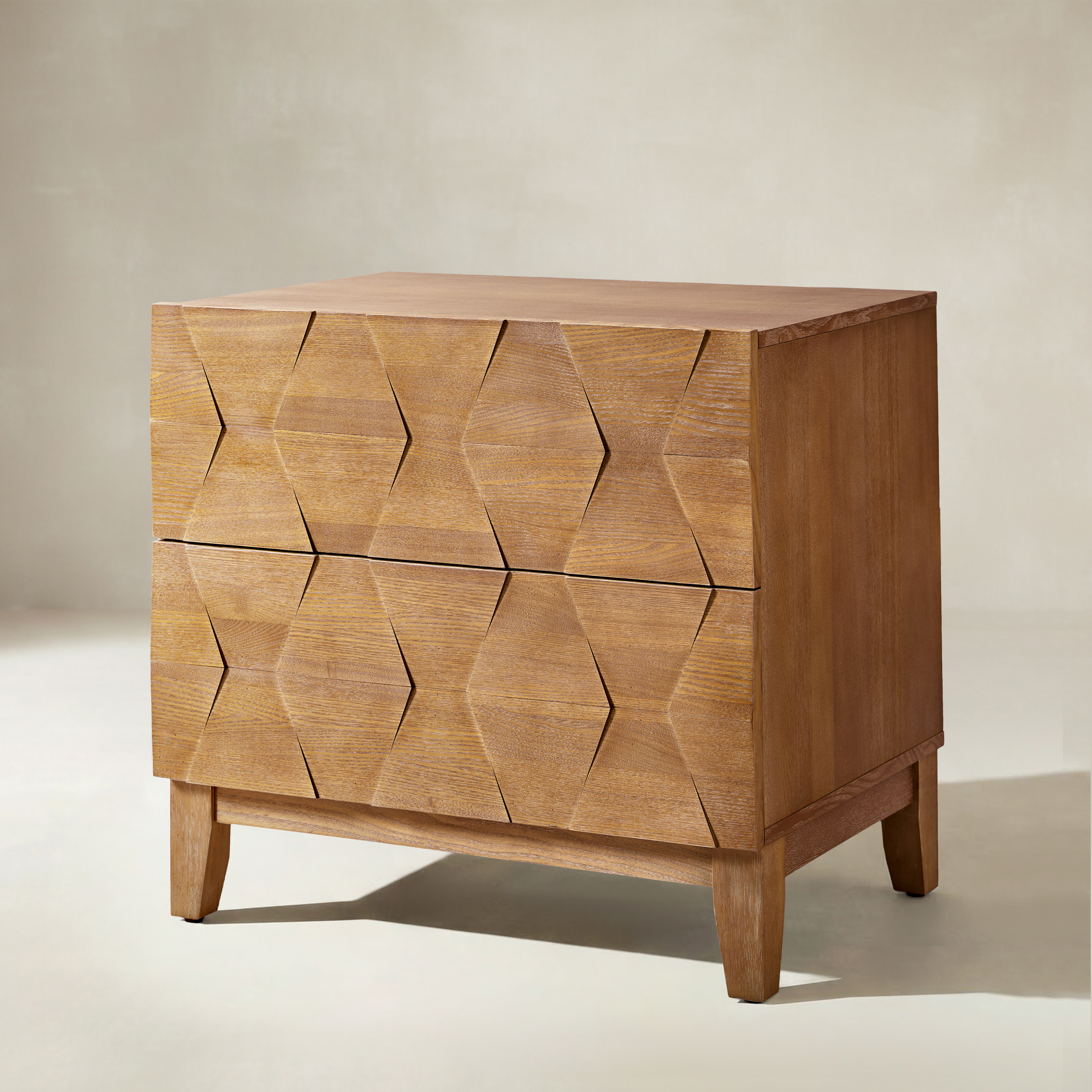 Kamu 2 - Drawer End Table with Built-in Outlets(Optional Types)