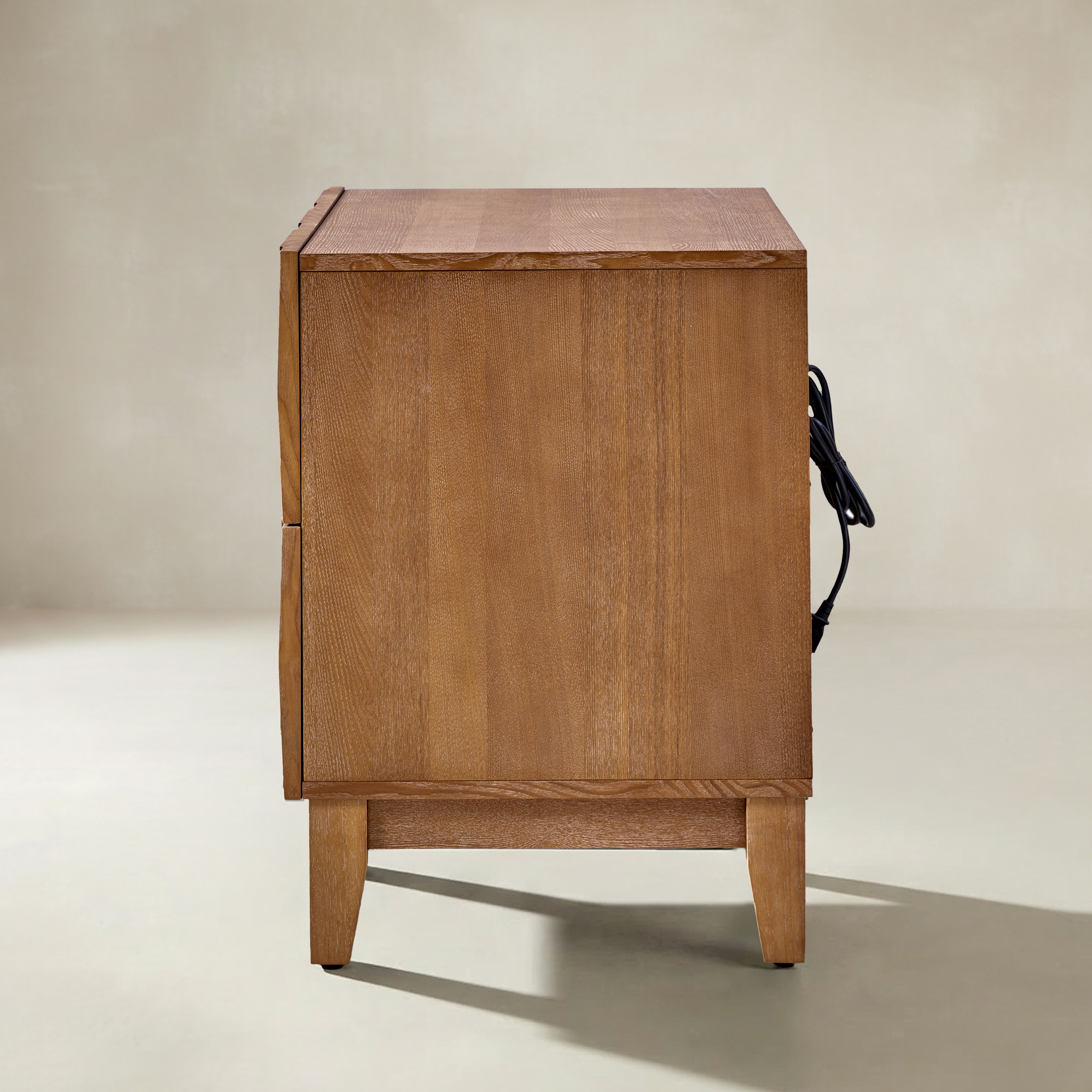 Kamu 2 - Drawer End Table with Built-in Outlets(Optional Types)