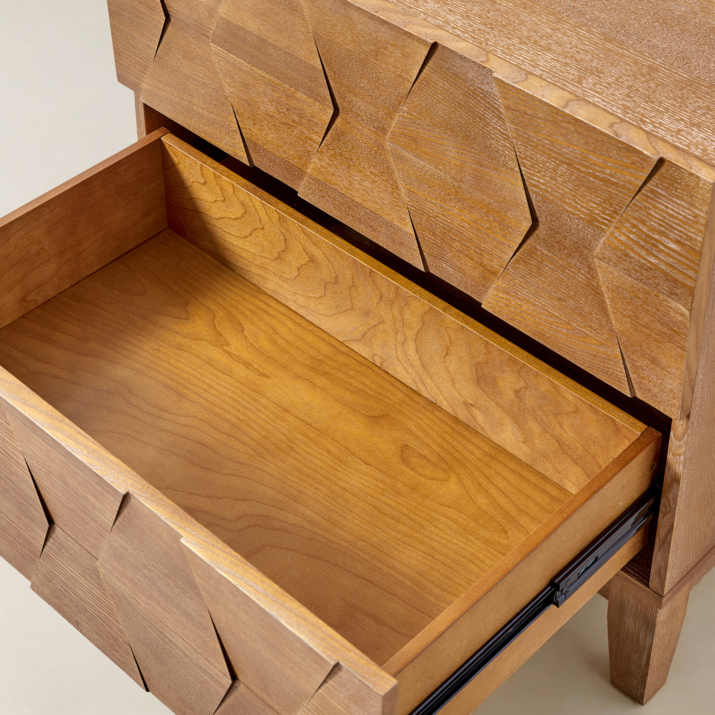 Kamu 2 - Drawer End Table with Built-in Outlets(Optional Types)