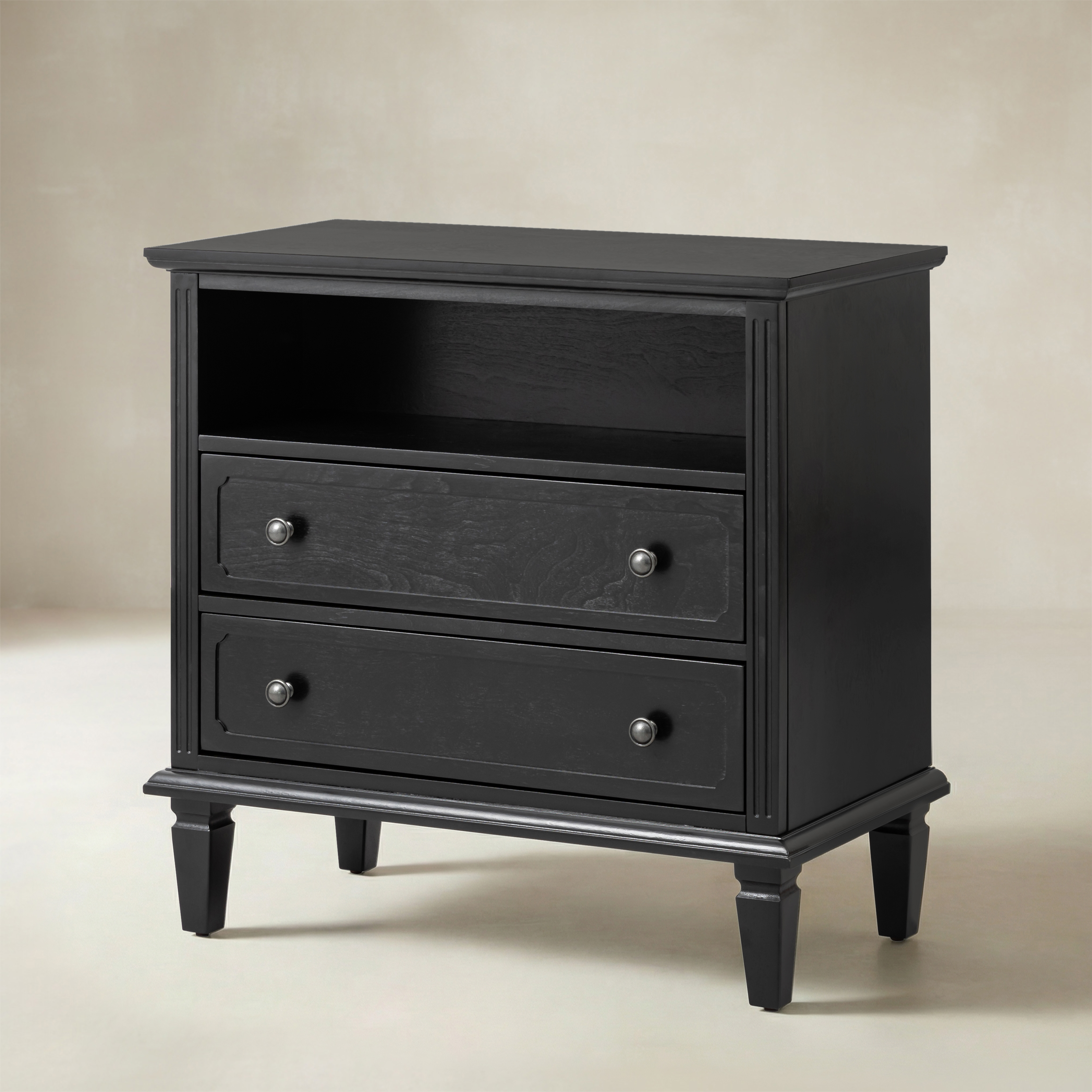 Galatea 2 - Drawer Solid Wood End Table Chest(Optional Types)