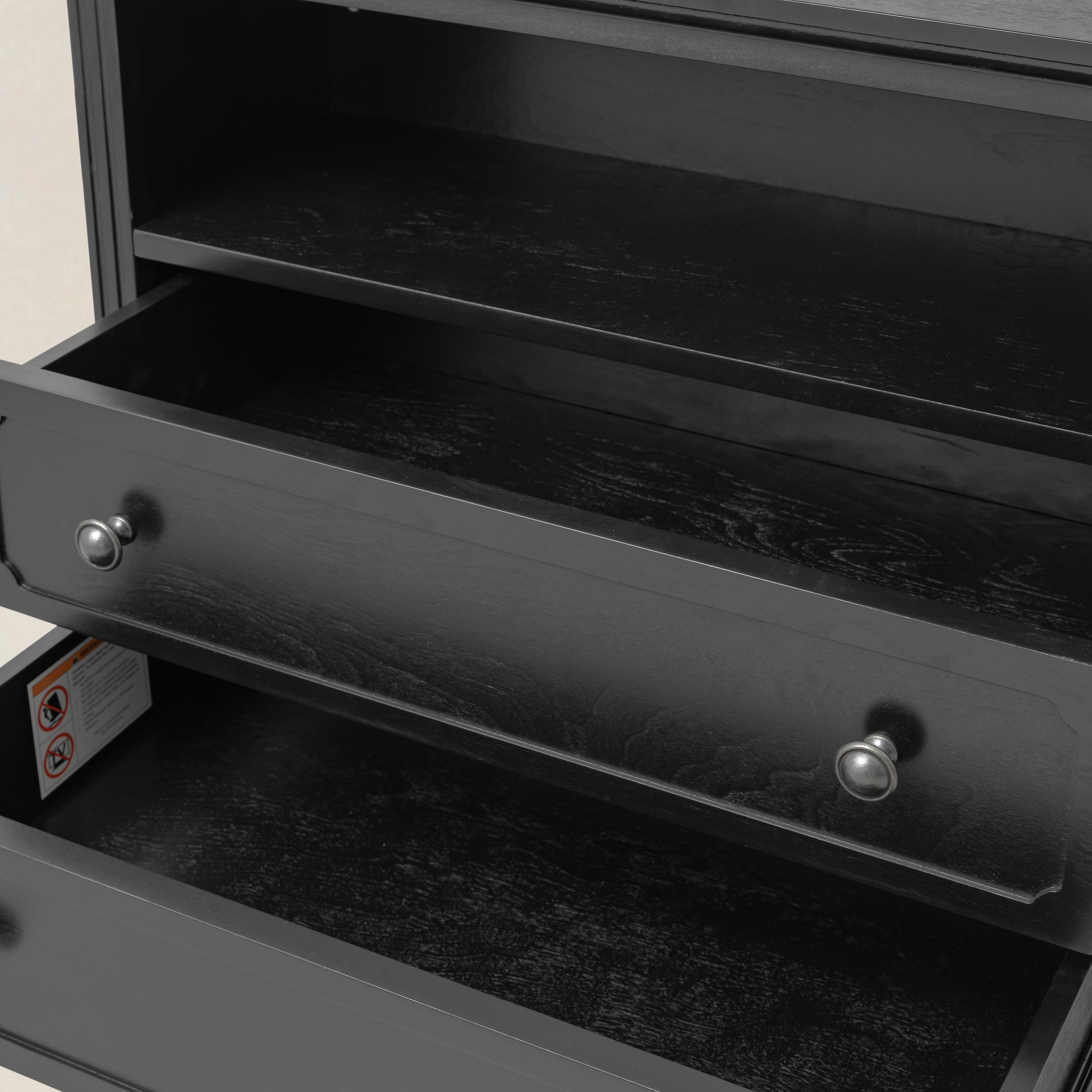 Galatea 2 - Drawer Solid Wood End Table Chest(Optional Types)