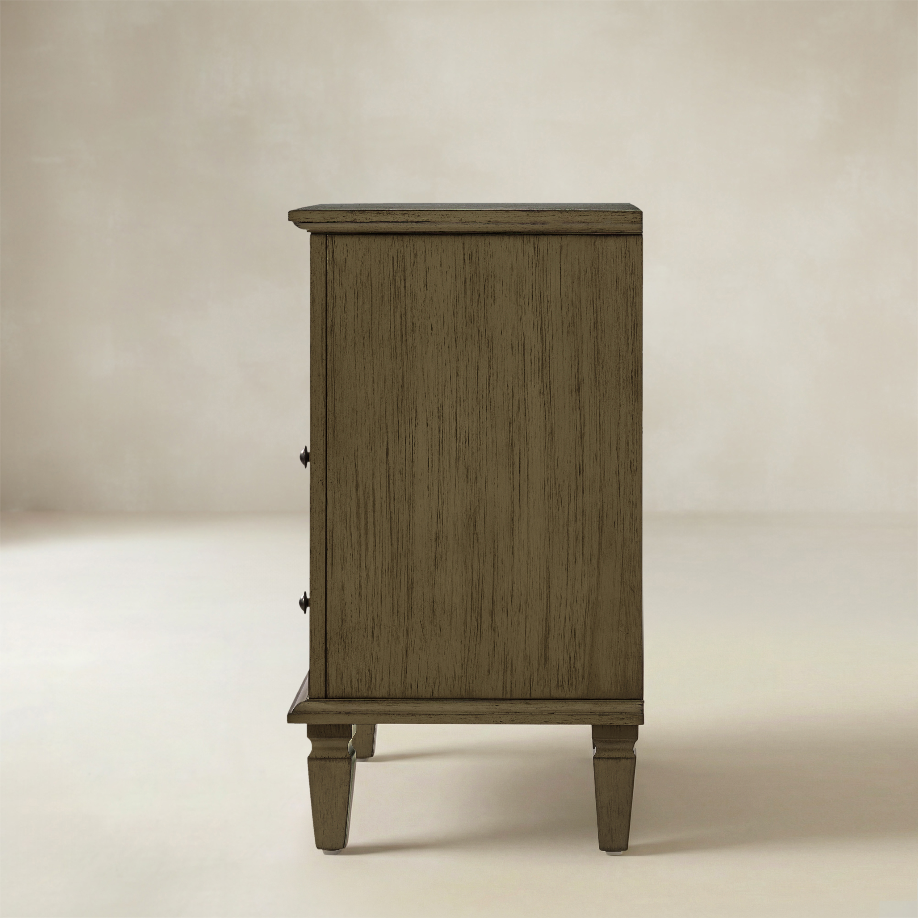 Galatea 2 - Drawer Solid Wood End Table Chest(Optional Types)