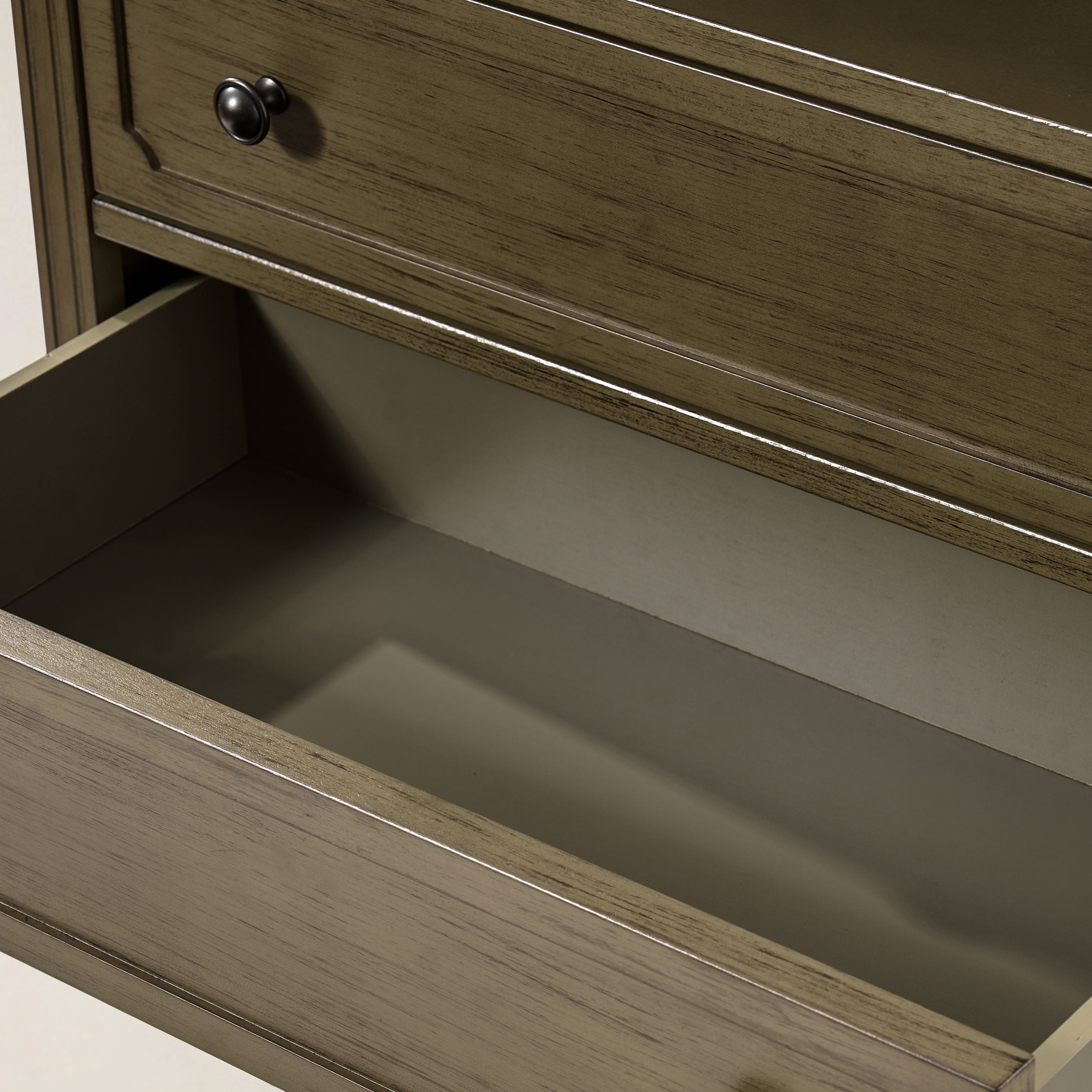 Galatea 2 - Drawer Solid Wood End Table Chest(Optional Types)
