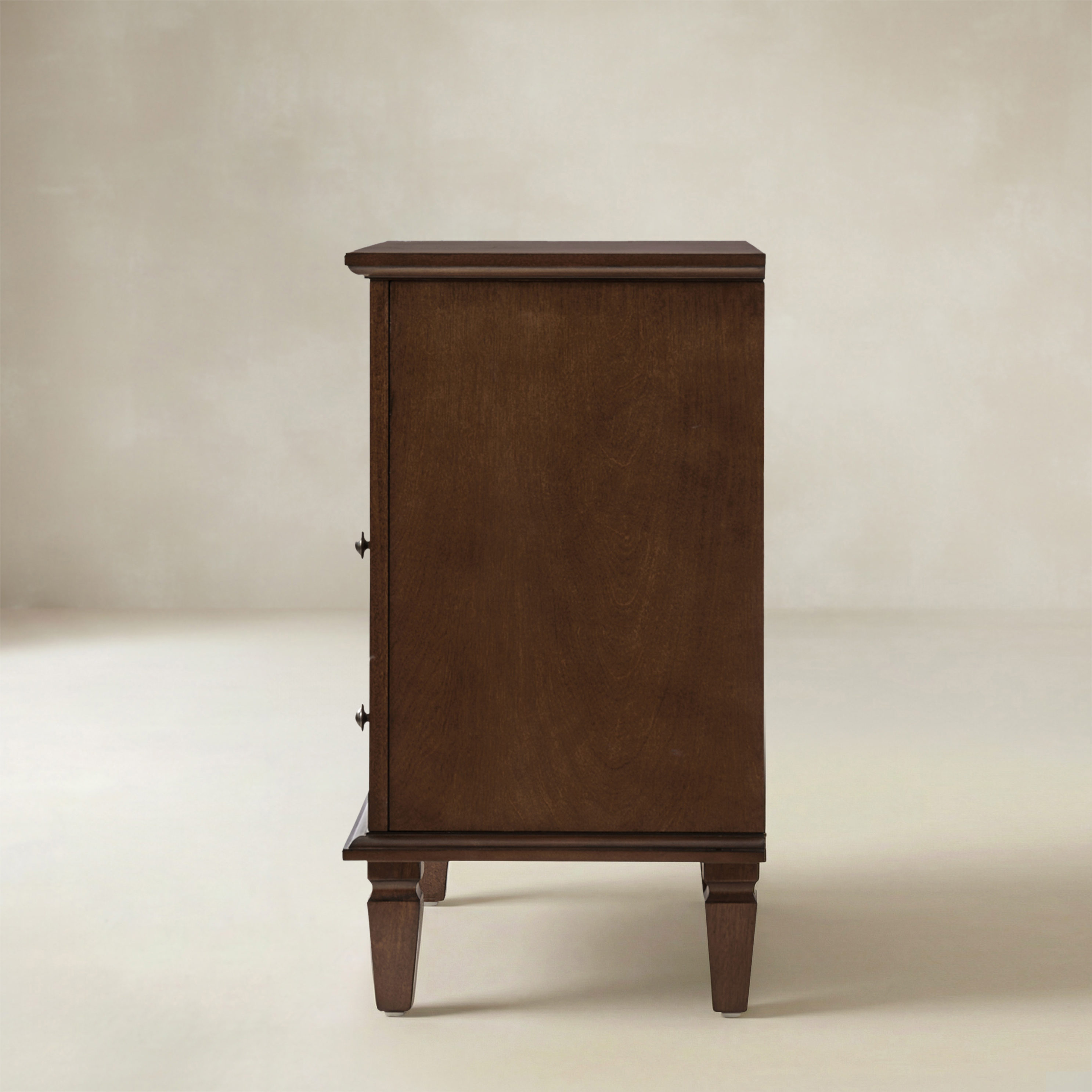 Galatea 2 - Drawer Solid Wood End Table Chest(Optional Types)
