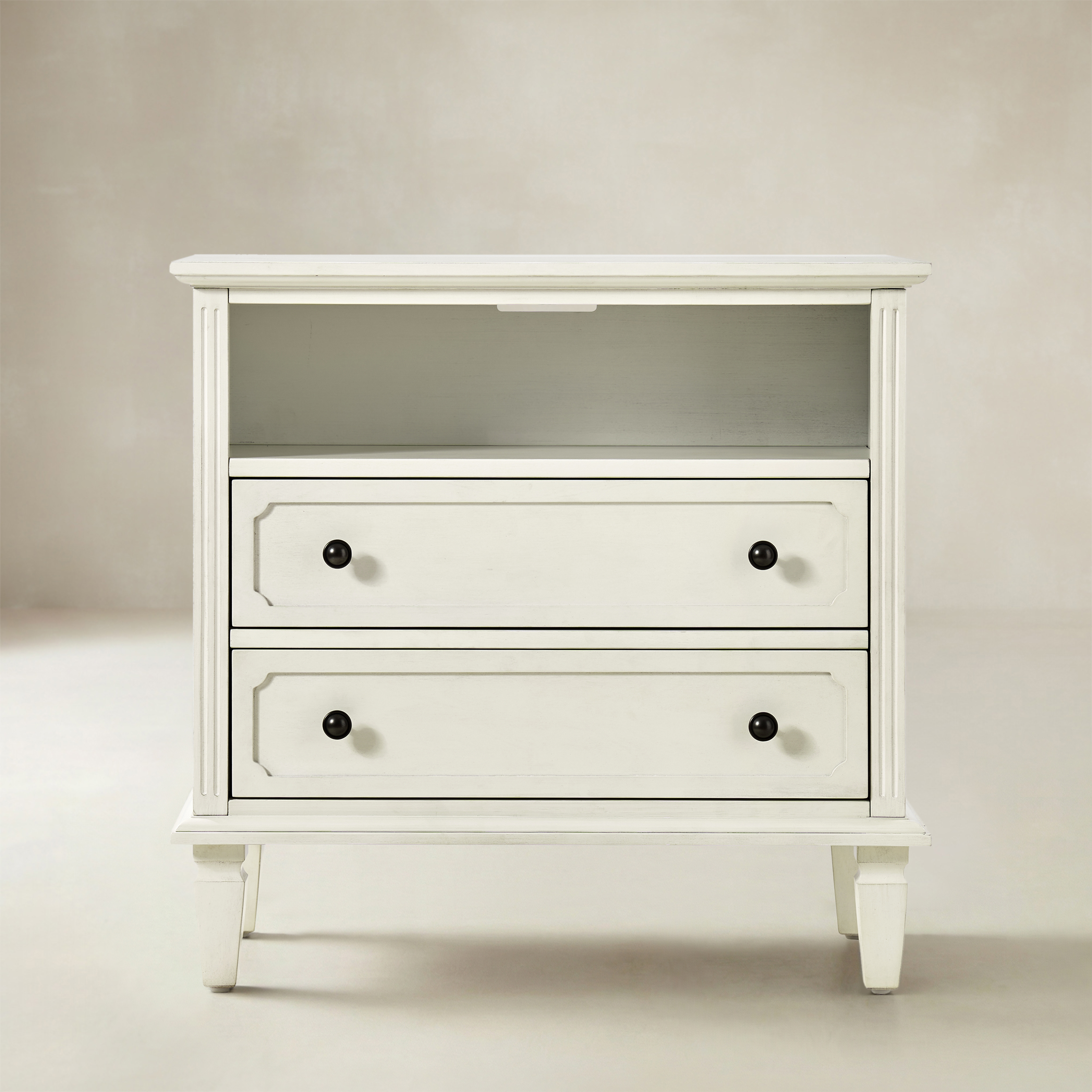 Galatea 2 - Drawer Solid Wood End Table Chest(Optional Types)