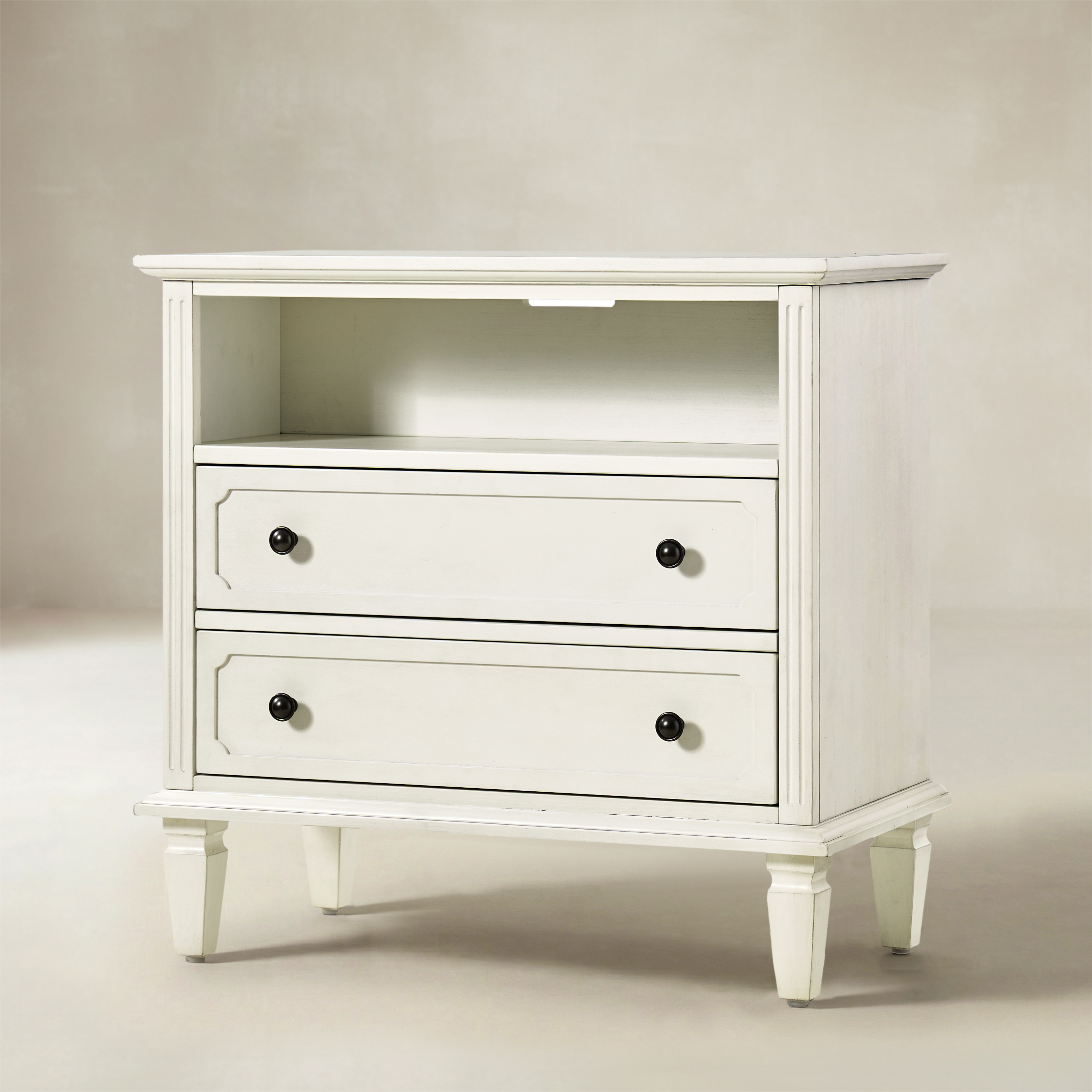 Galatea 2 - Drawer Solid Wood End Table Chest(Optional Types)