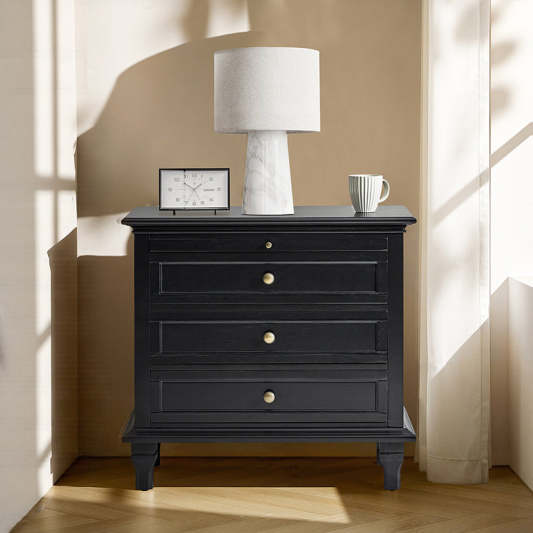 Galatea 3 - Drawer End Table with Built-In Outlets(Optional Types)