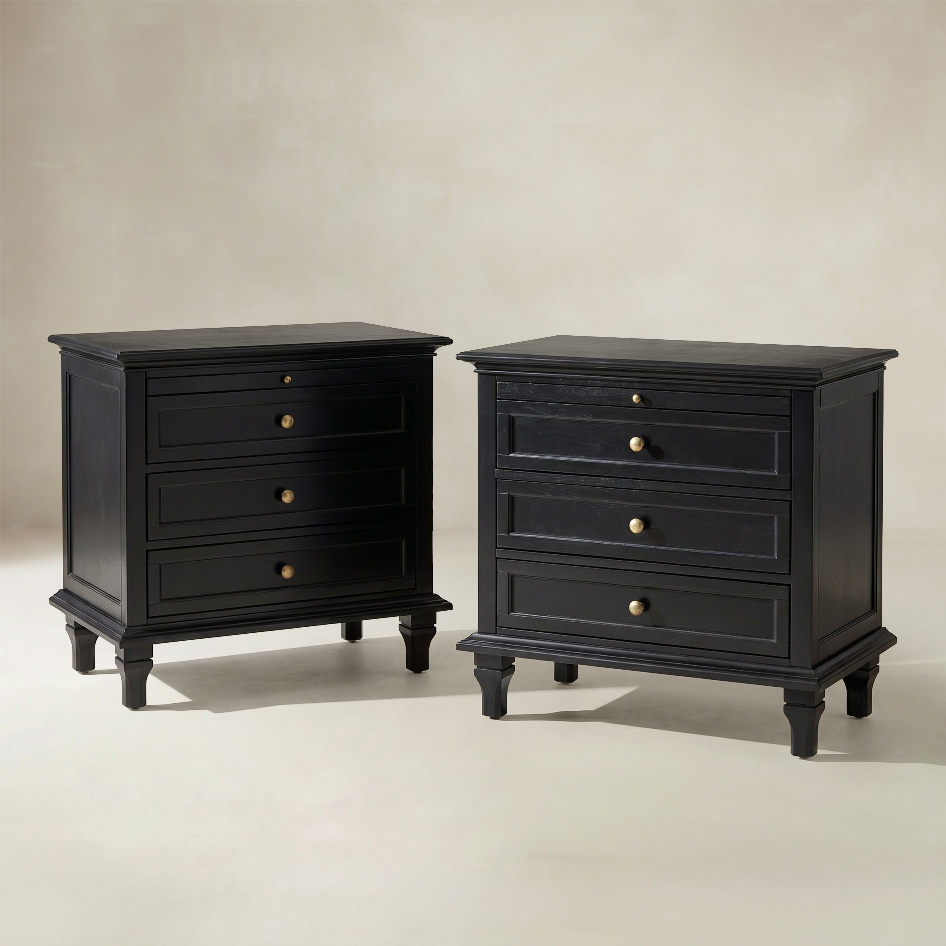 Galatea 3 - Drawer End Table with Built-In Outlets(Optional Types)