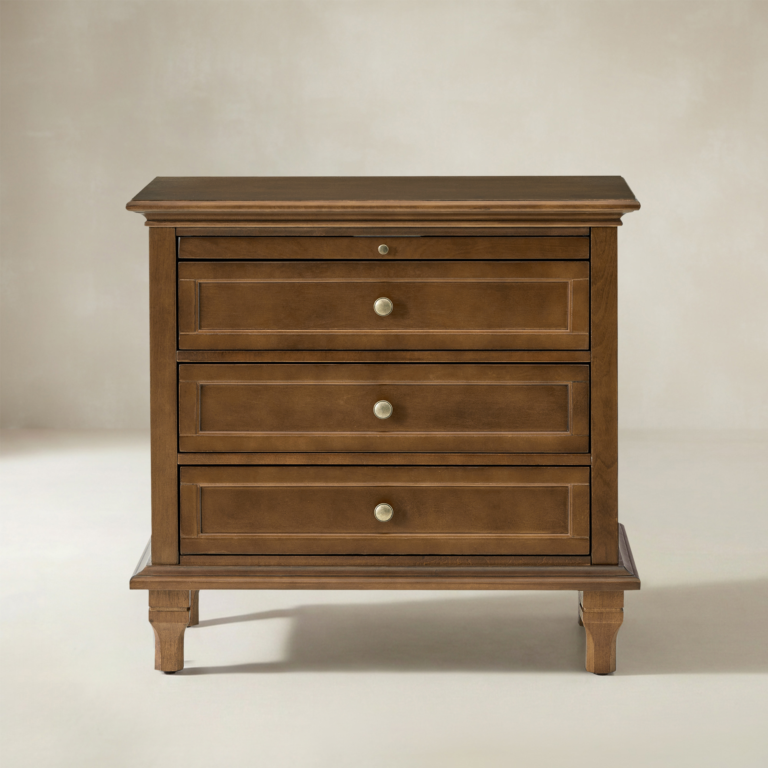 Galatea 3 - Drawer End Table with Built-In Outlets(Optional Types)