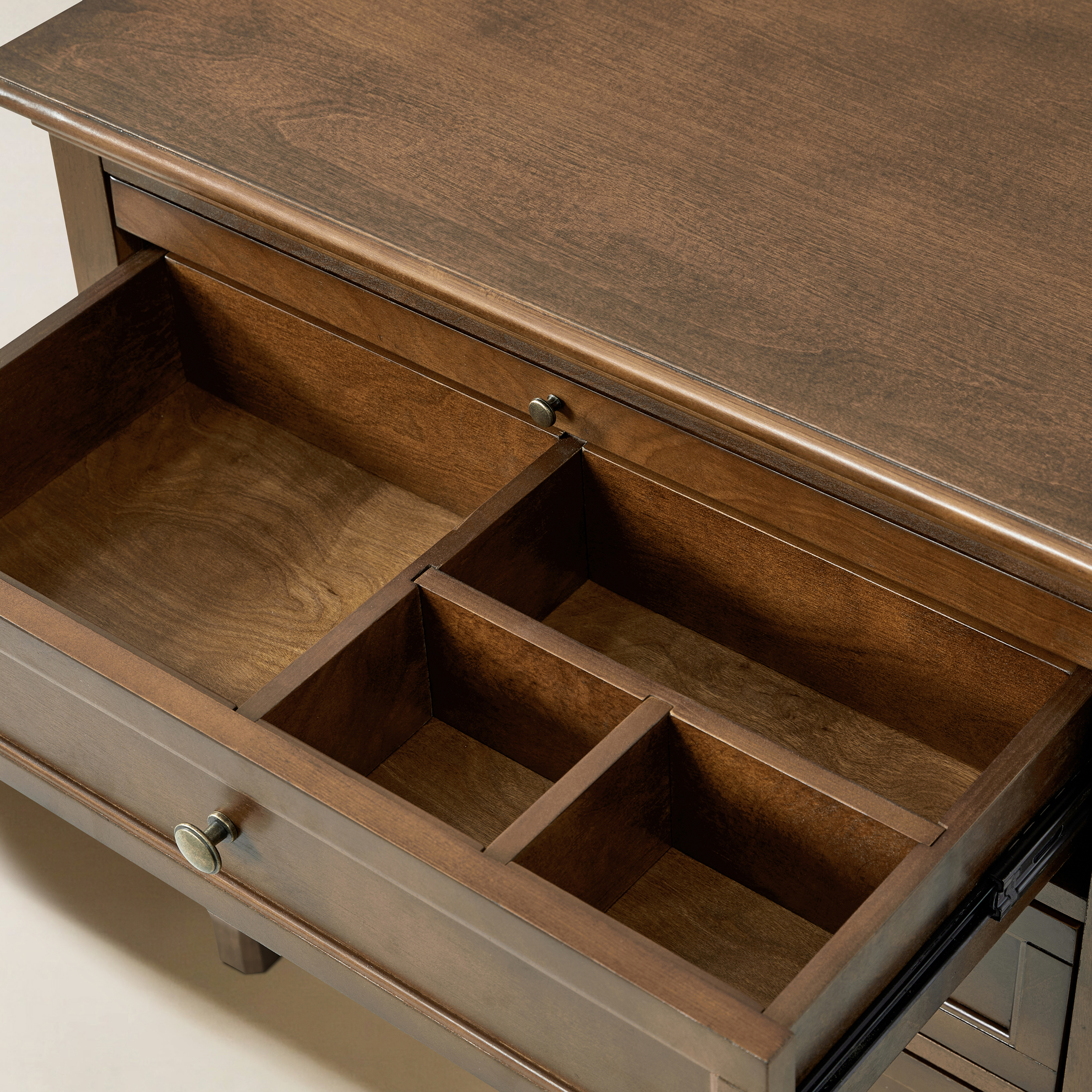 Galatea 3 - Drawer End Table with Built-In Outlets(Optional Types)