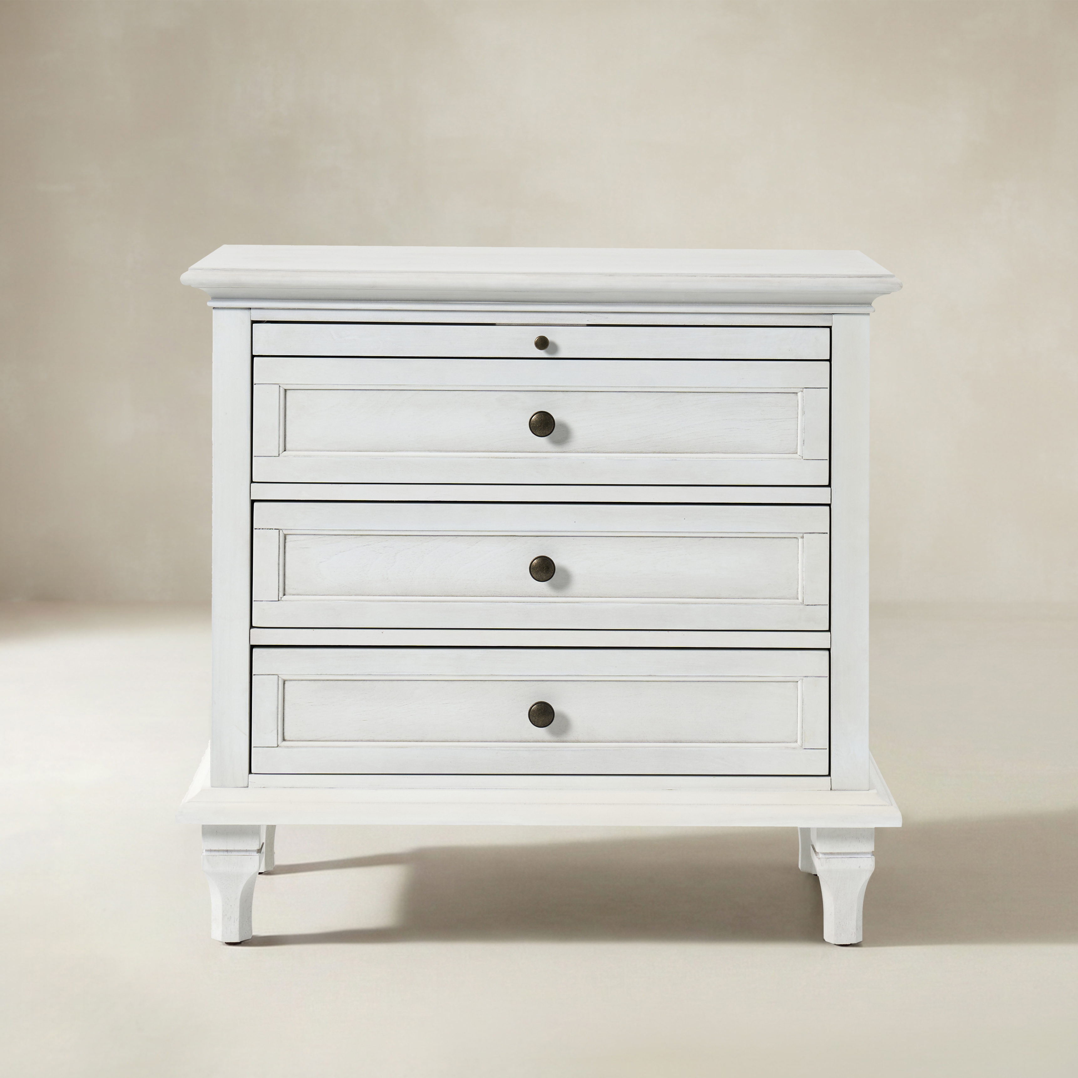 Galatea 3 - Drawer End Table with Built-In Outlets(Optional Types)
