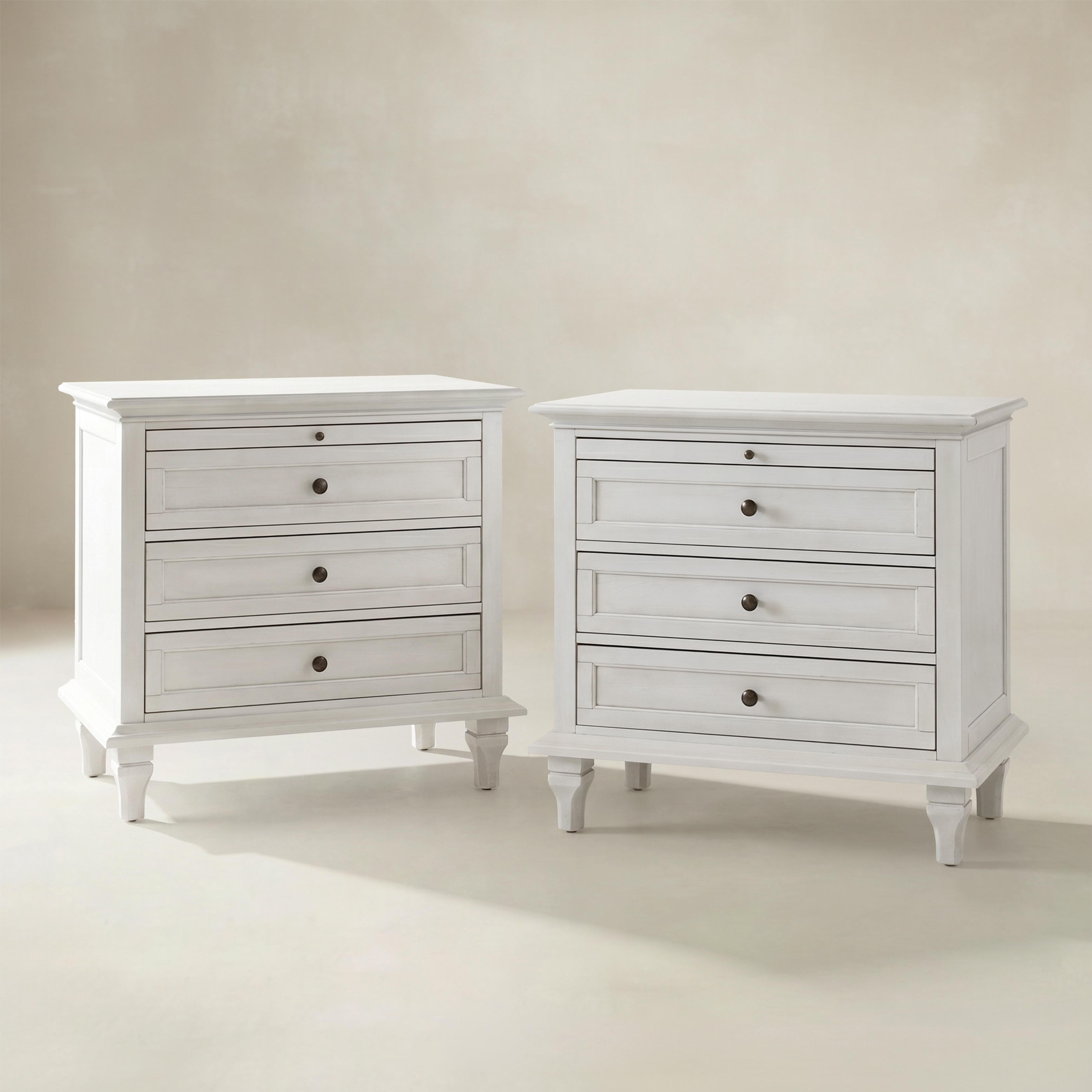 Galatea 3 - Drawer End Table with Built-In Outlets(Optional Types)