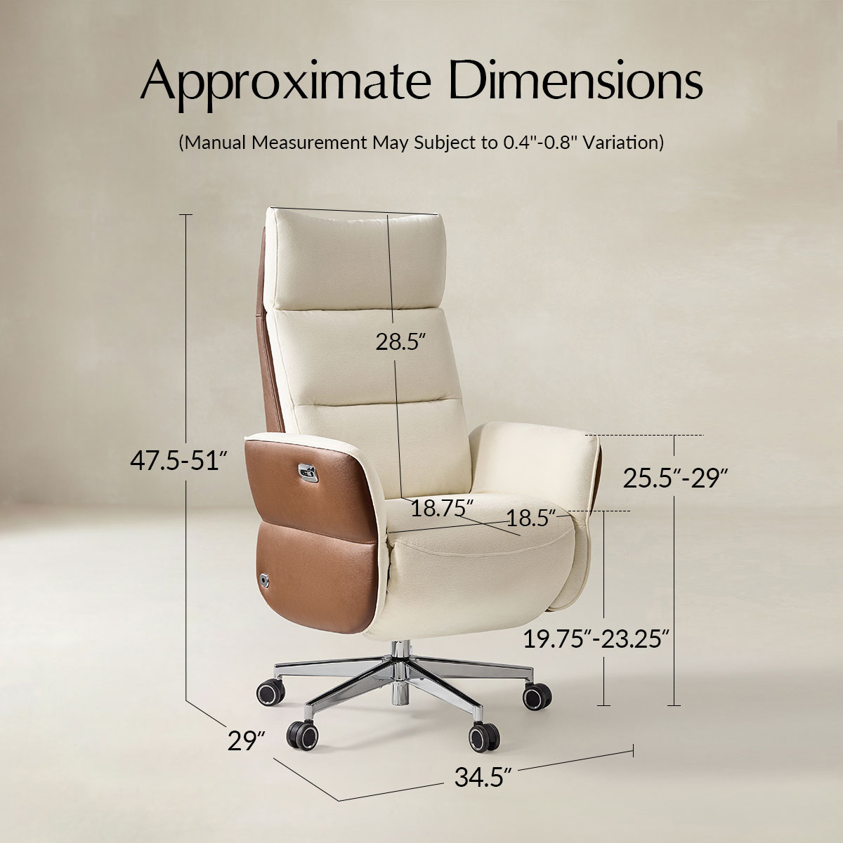 Boyan Electric Recliner Office Chair