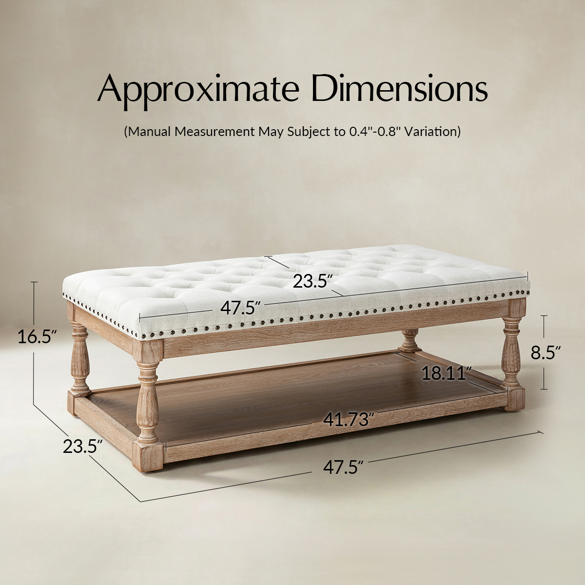 Isaak Upholstered Storage Ottoman