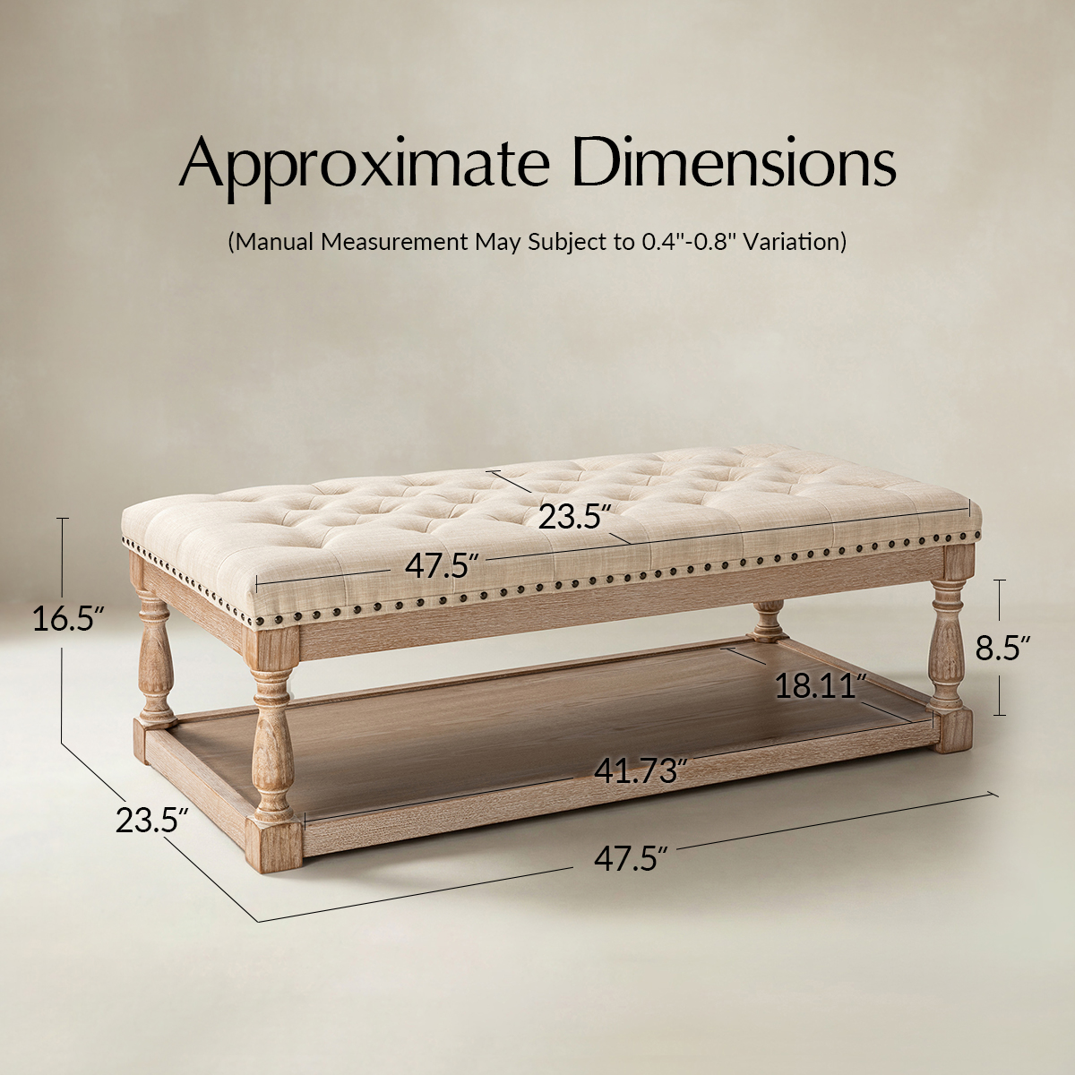 Isaak Upholstered Storage Ottoman