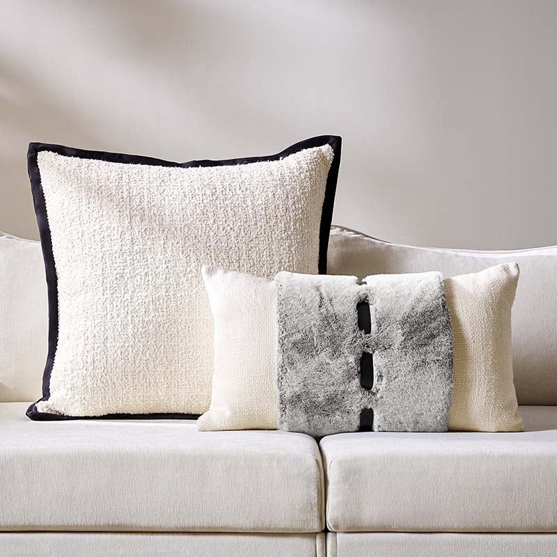 Luxury Decorative Pillow Set of 2 with Inserts