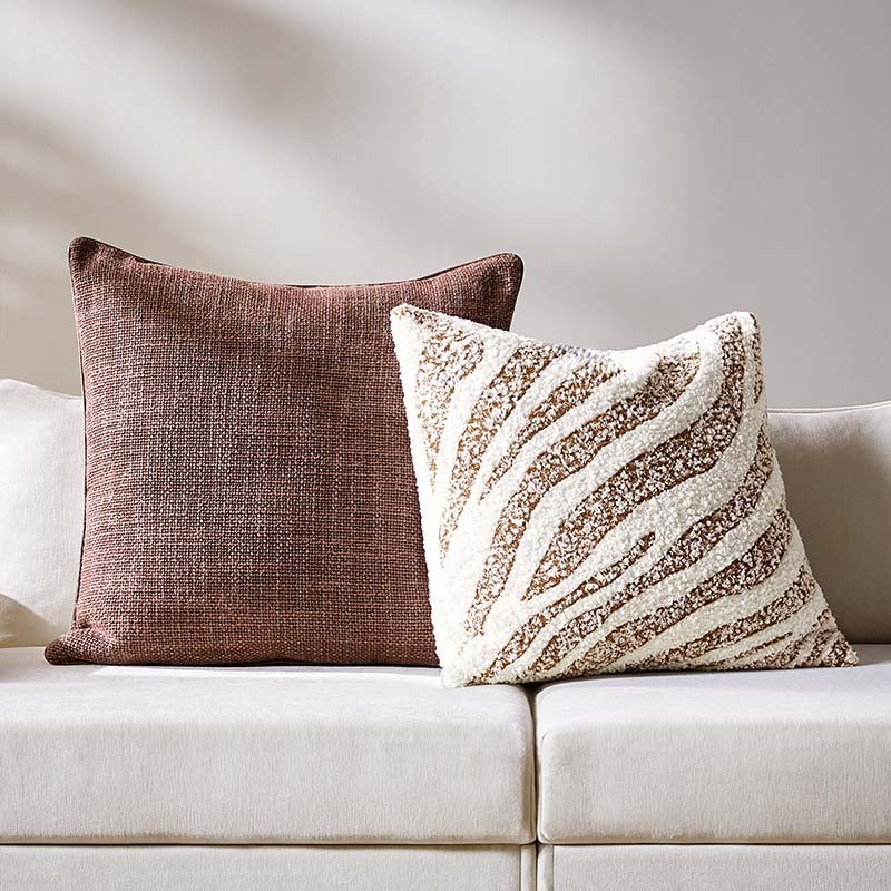 Luxury Decorative Pillow Set of 2 with Inserts