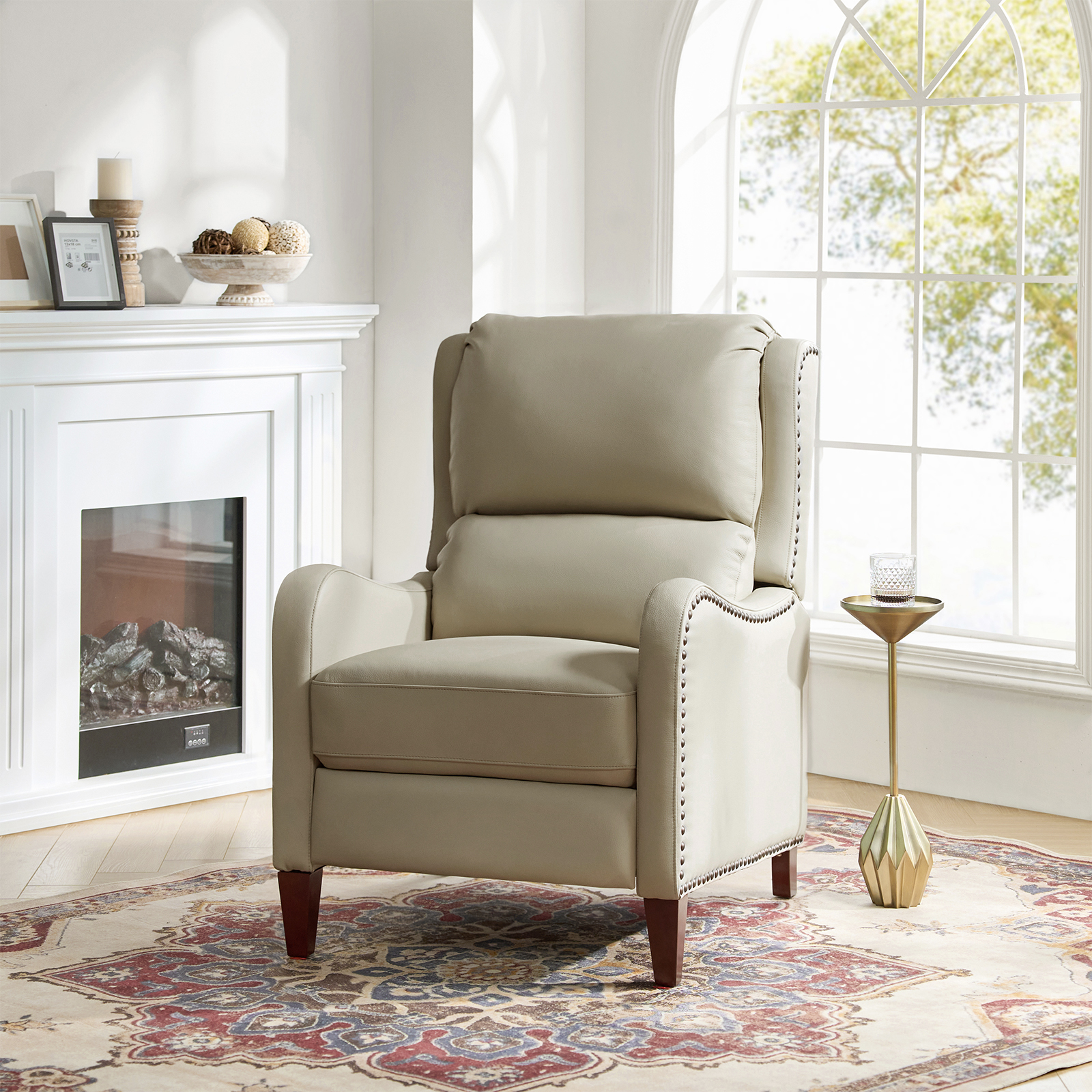 Deliat Genuine Leather Recliner
