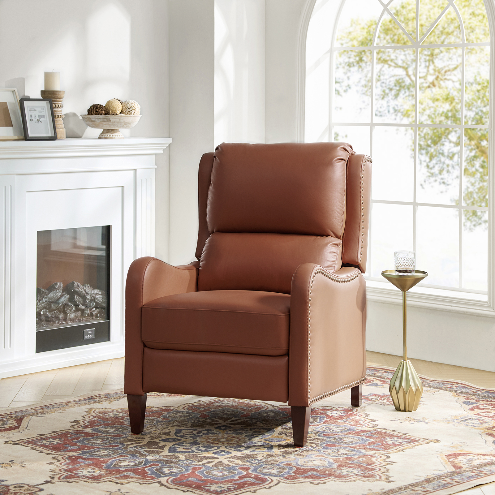 Deliat Genuine Leather Recliner