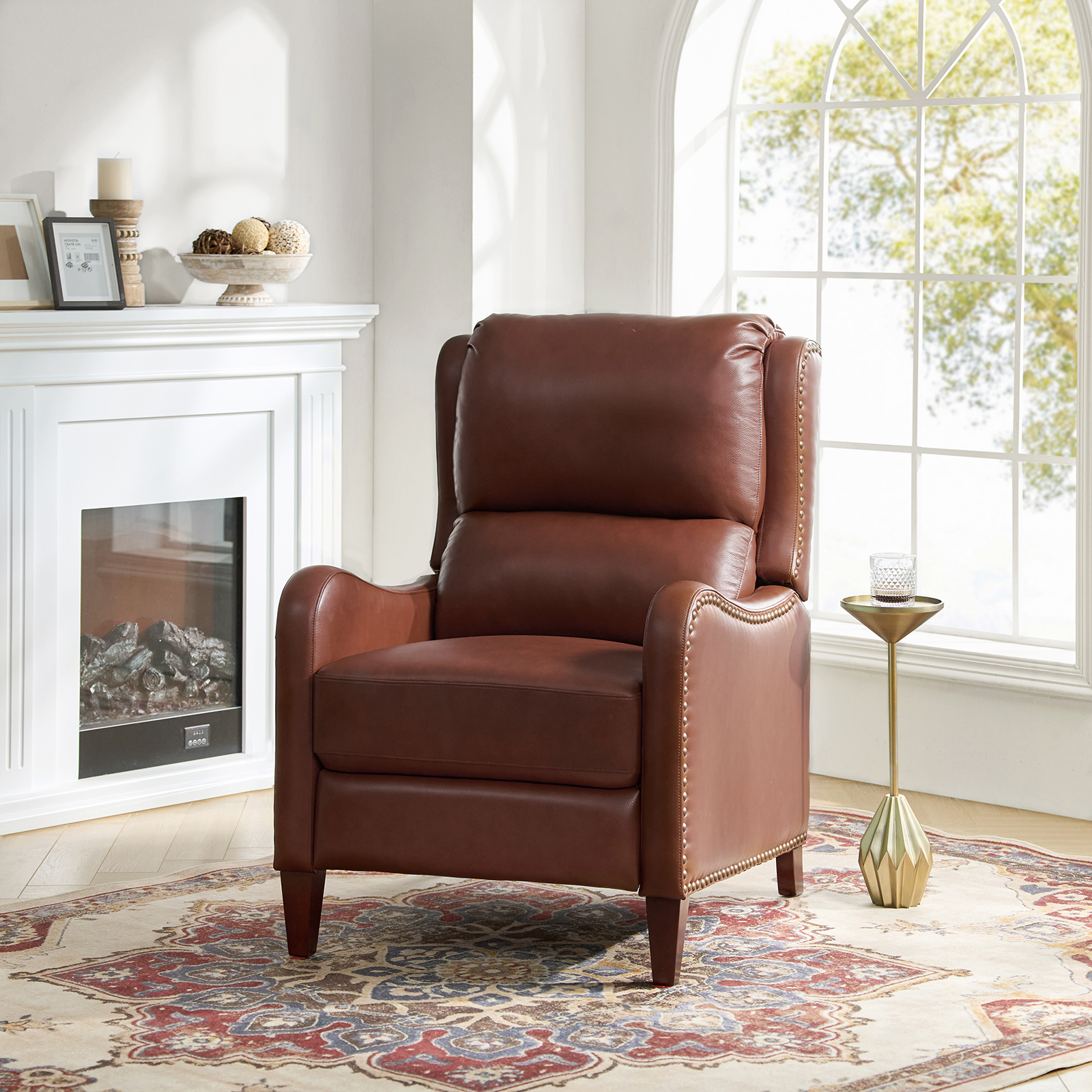 Deliat Genuine Leather Recliner