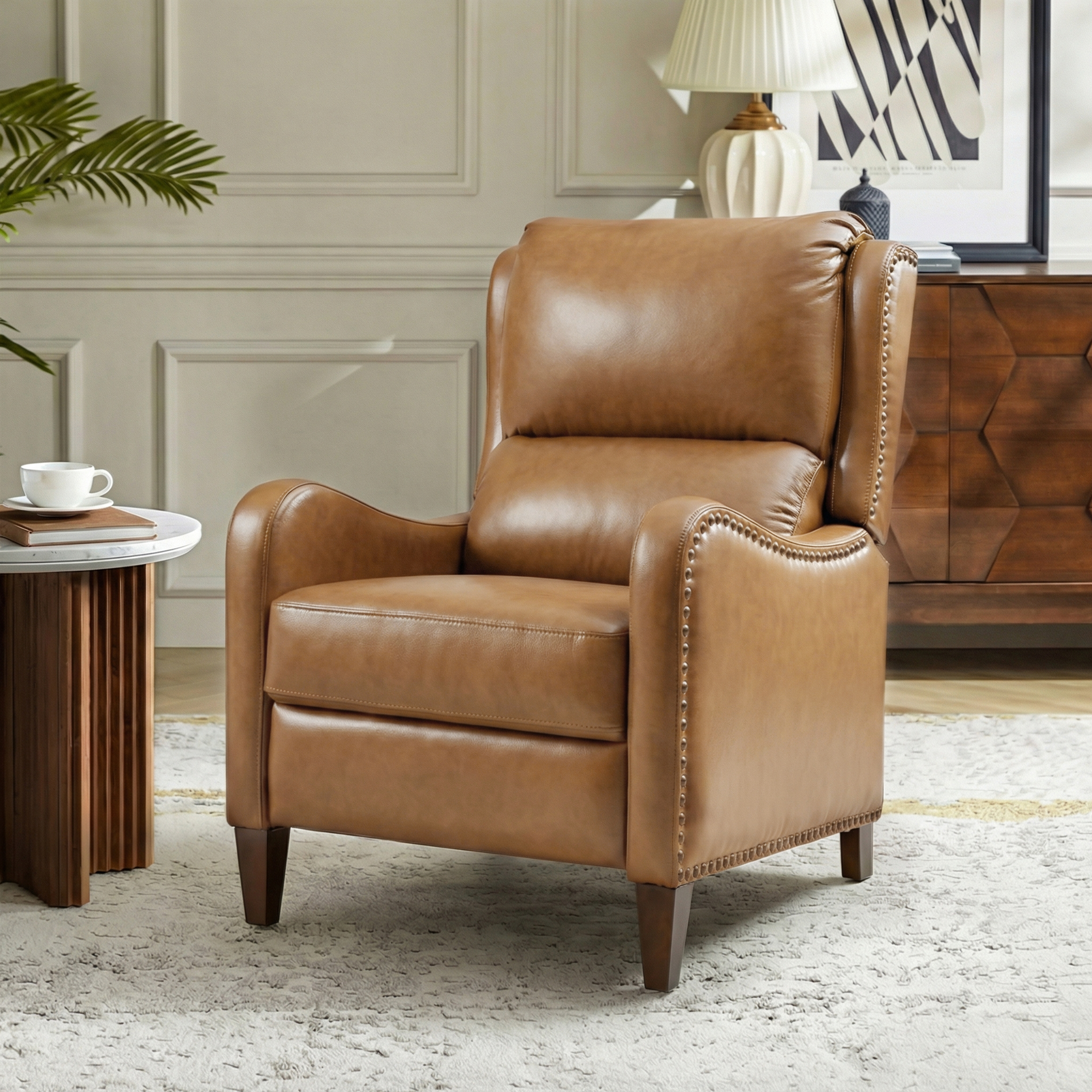 Deliat Genuine Leather Recliner