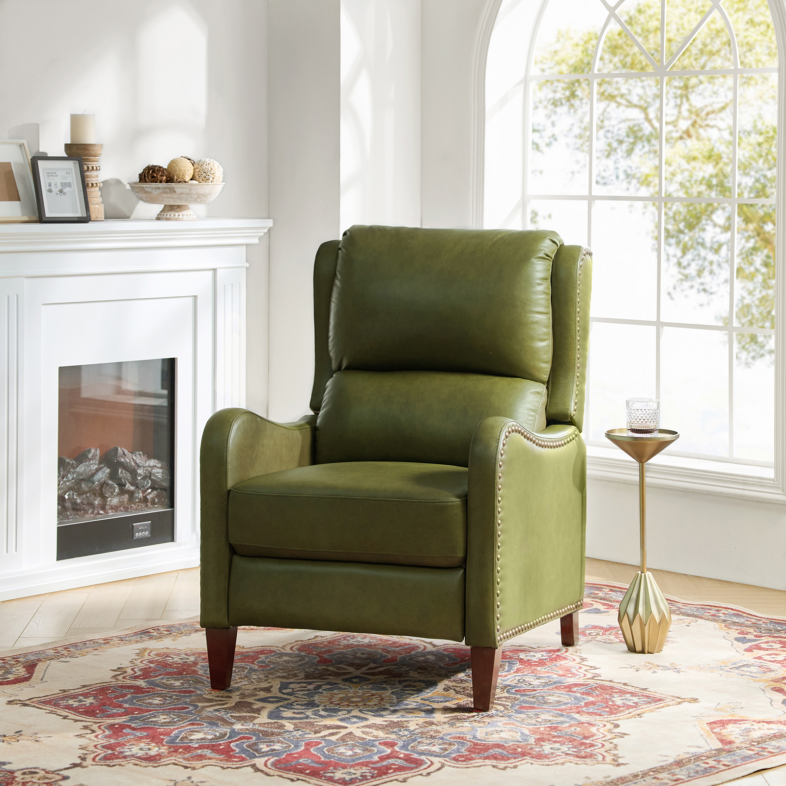 Deliat Genuine Leather Recliner