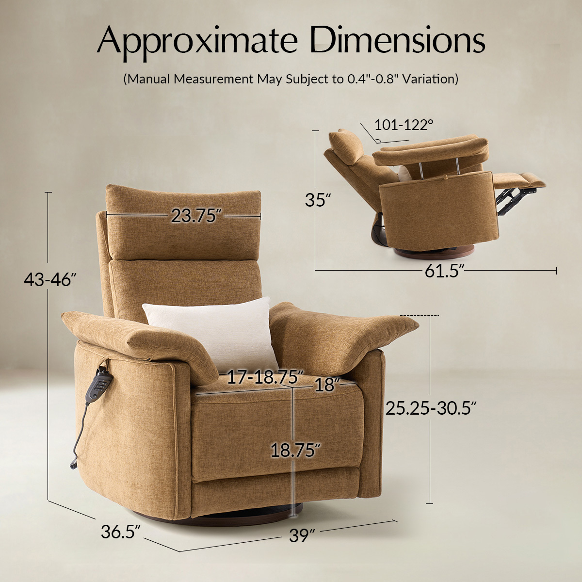 Grisilda Motion Nursery Glider Recliner