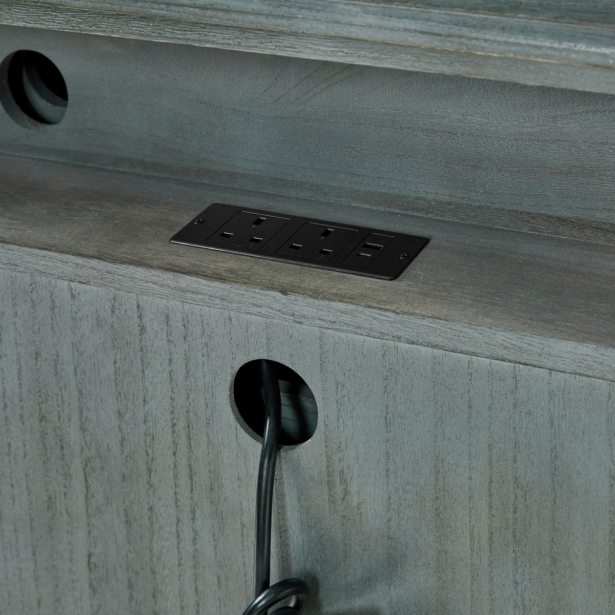 Galatea 30" Tall 3 - Drawer Nightstand Chest With Charging Station(Optional Types)