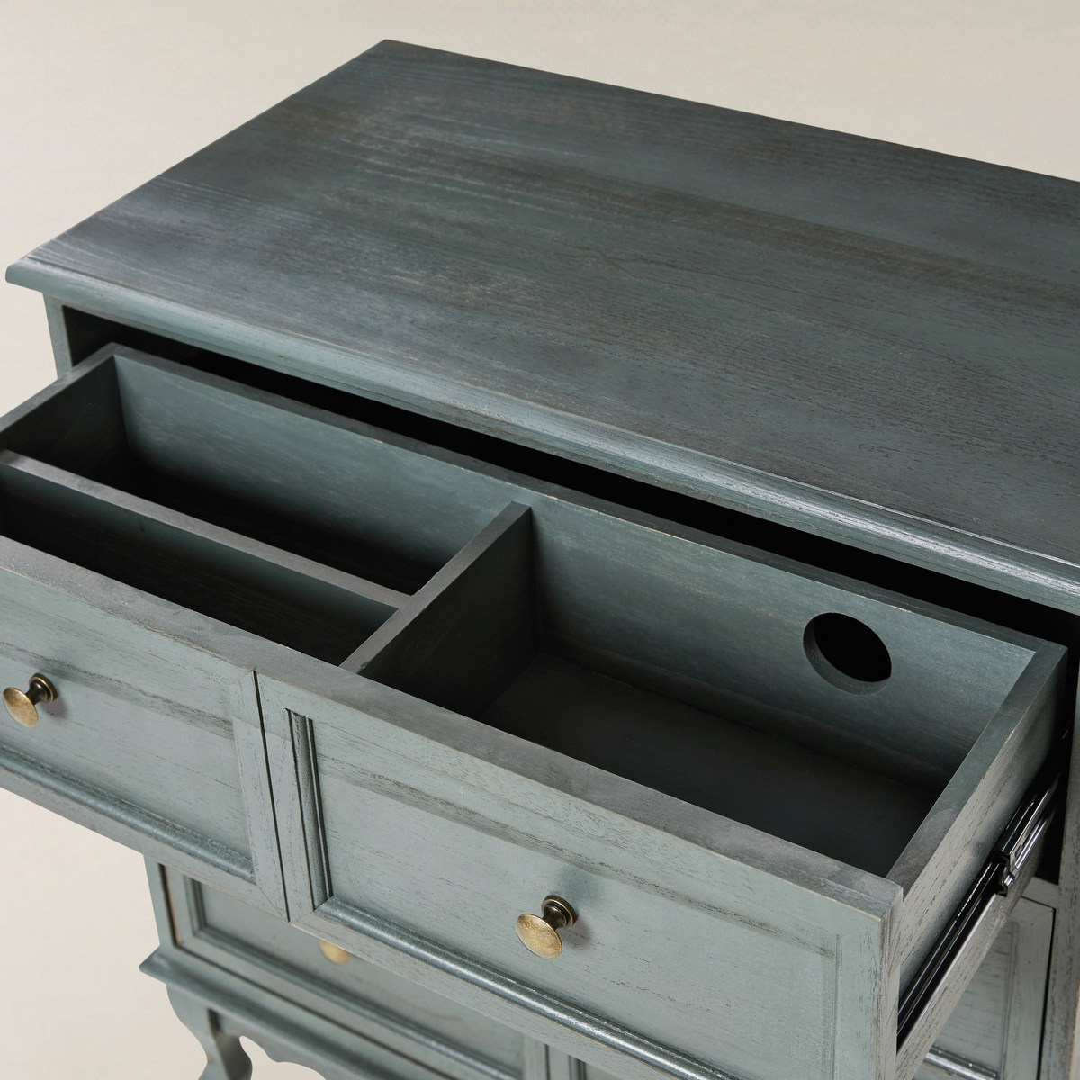 Galatea 30" Tall 3 - Drawer Nightstand Chest With Charging Station(Optional Types)