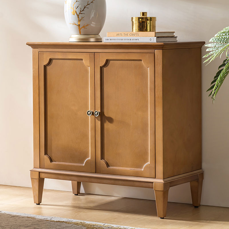 Jane Wood Veneer Sideboard with Adjustable Shelves | 2-Door or 4-Door Options - HULALA HOME