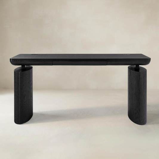 Elena Fluted  Adjustable Standing Desk