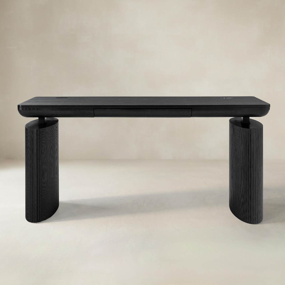 Elena Fluted  Adjustable Standing Desk