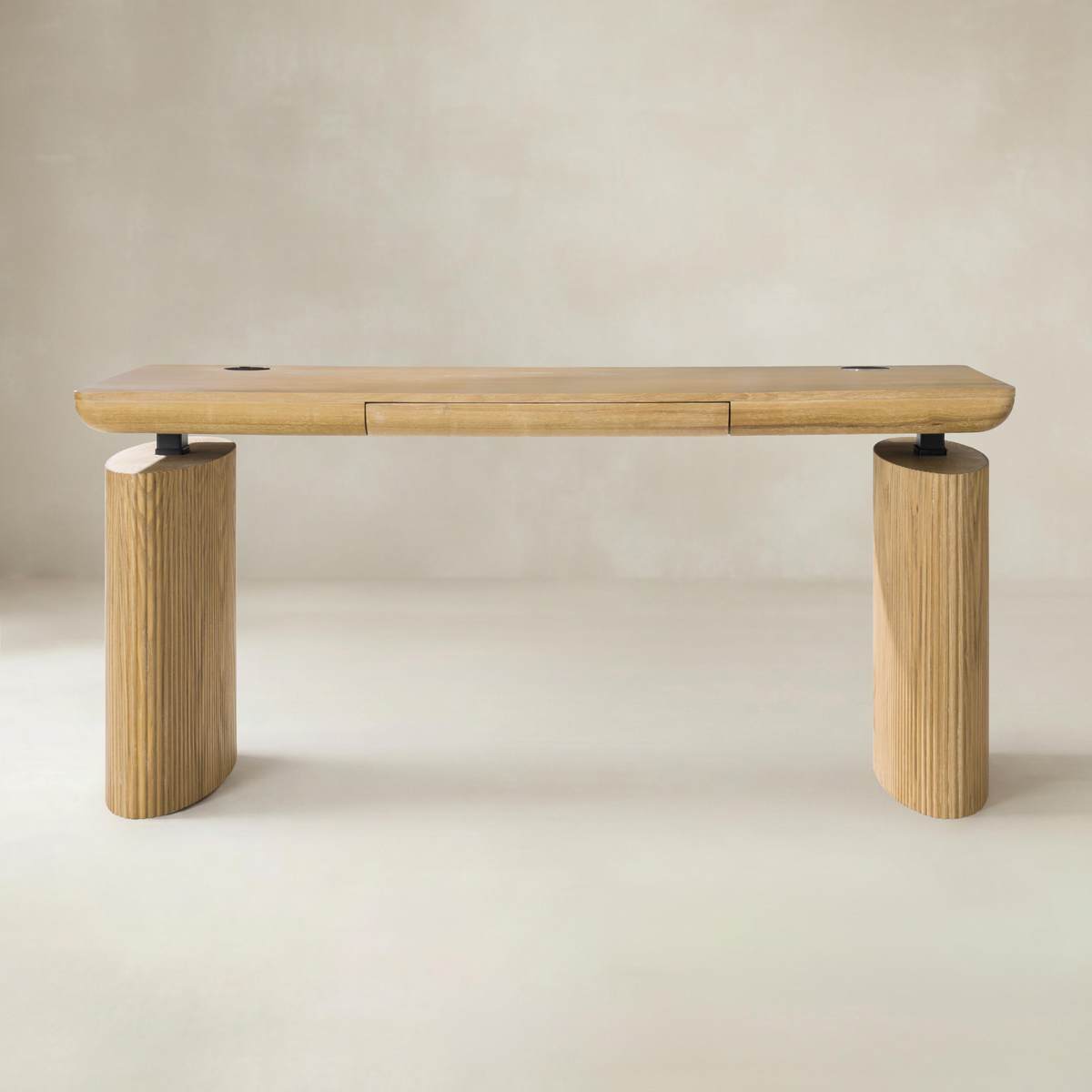 Elena Fluted  Adjustable Standing Desk