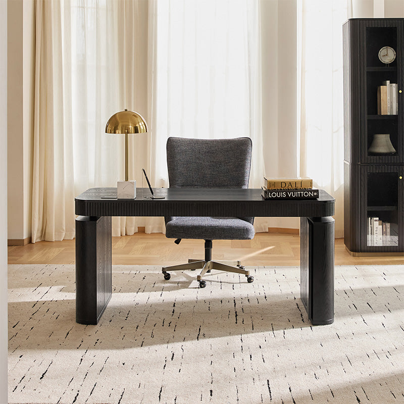Baggio Modern Fluted Electric Adjustable Standing Desk