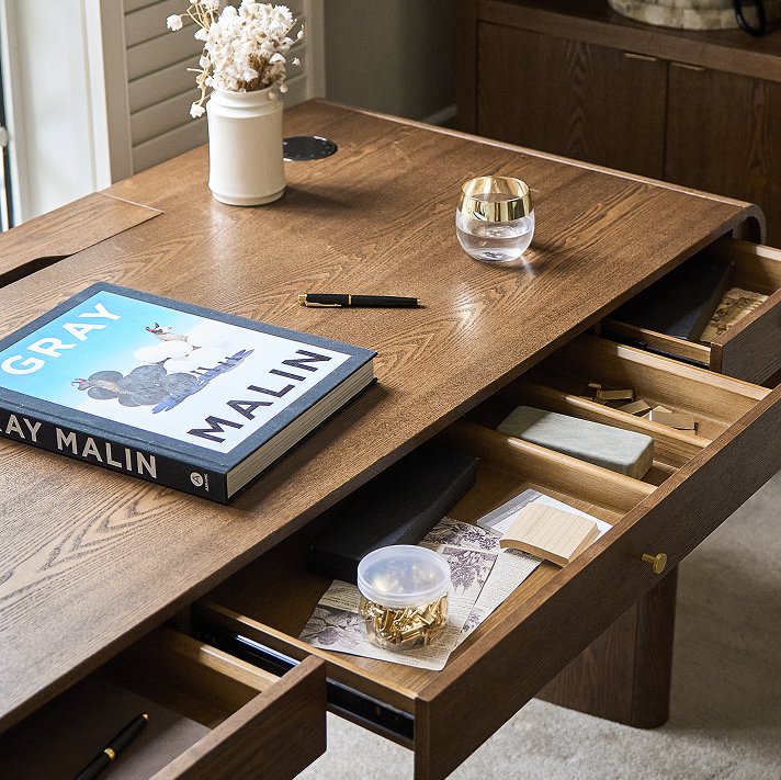 Louise Mid-century Modern Electric Adjustable Standing Desk