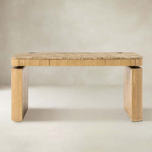 Baggio  Marble Electric Adjustable Standing Desk