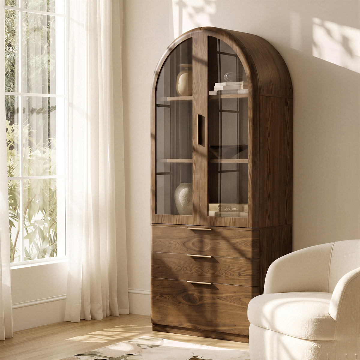 Veritas Arch Modular Storage Bookcase