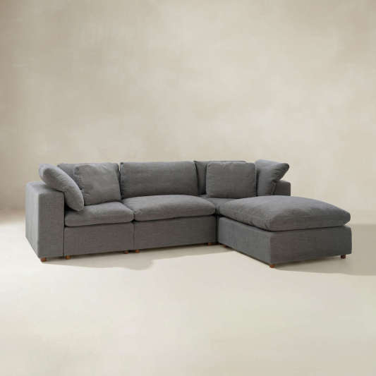 Gabriela Down-Filled Soft Sectional Sofa