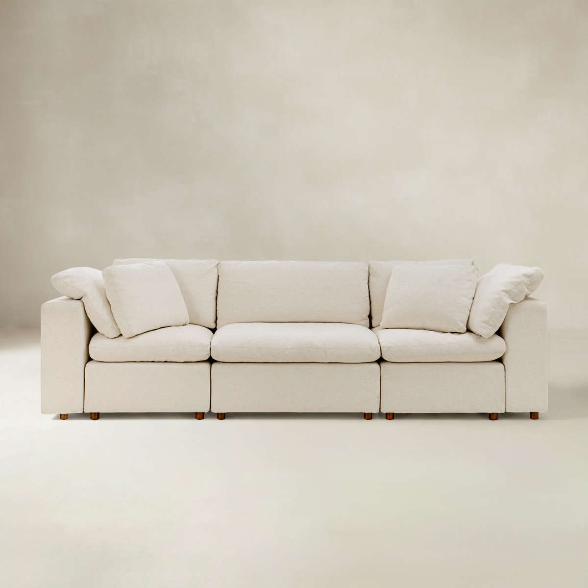 Harmetrix Cloud-Like Down-Blend Sofa with Water-Repellent Fabric